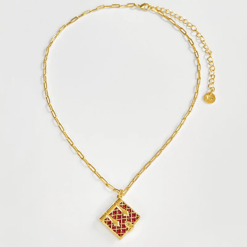 Shop Classic Women's Necklaces & Pendants with a Modern Twist-Secret Diary Book Locket (Burgundy) - Gold Shop Classic Women's Necklaces & Pendants with a Modern Twist-Secret Diary Book Locket (Burgundy) - Gold