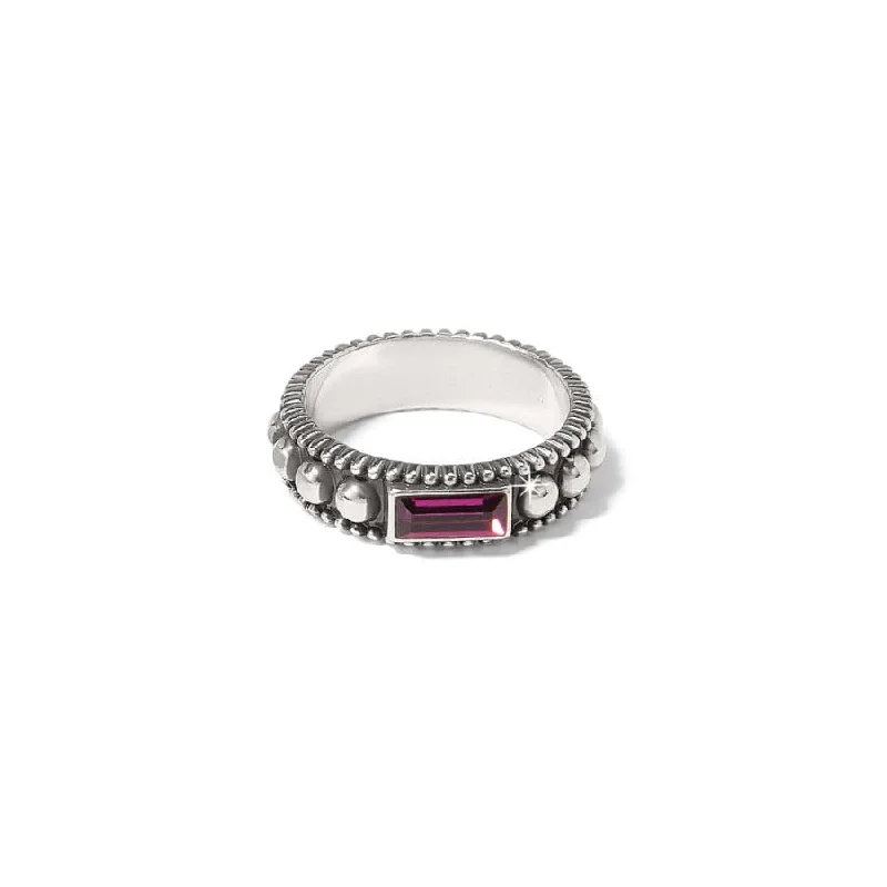 Silver-Amethyst