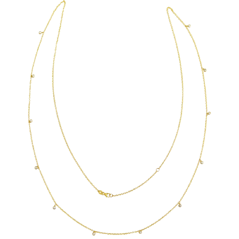 Shop Classic Women's Necklaces & Pendants with a Modern Twist-Diamond Drop Belly Chain Shop Classic Women's Necklaces & Pendants with a Modern Twist-Diamond Drop Belly Chain