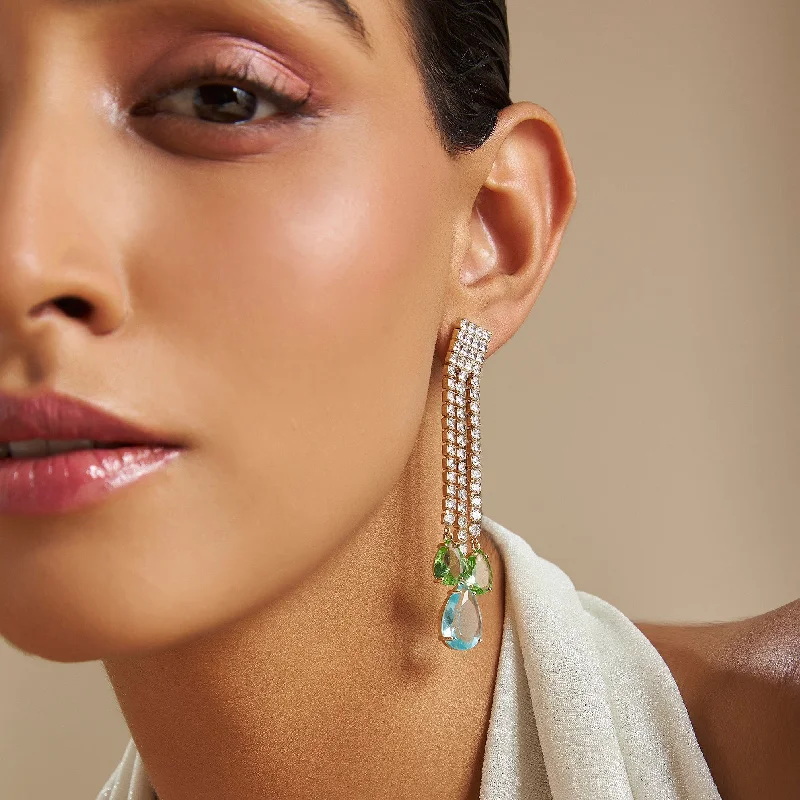 Women's Earrings – Elegant Designs for Every Personality--Zircon Earring 168391