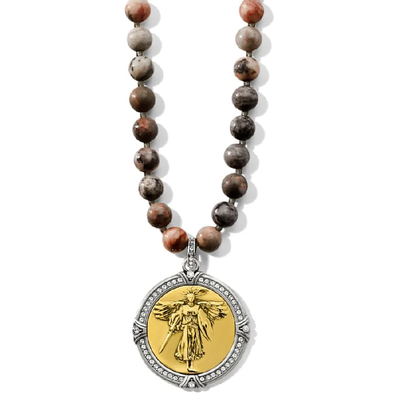 Shop Classic Women's Necklaces & Pendants with a Modern Twist-Brave Angel Pendant Necklace Shop Classic Women's Necklaces & Pendants with a Modern Twist-Brave Angel Pendant Necklace