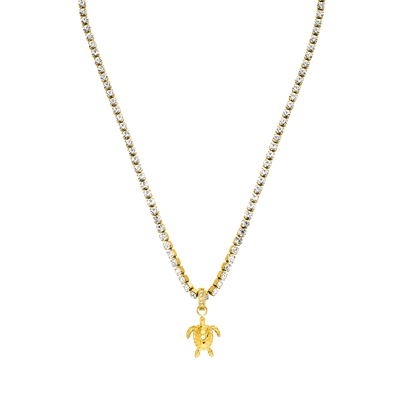 Shop Classic Women's  Necklaces & Pendants with a Modern Twist-Honu White Kette