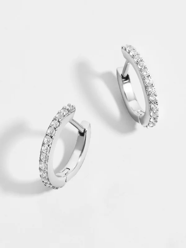Women's Earrings – Elegant Designs for Every Personality--Niata Silver Earrings - 11MM