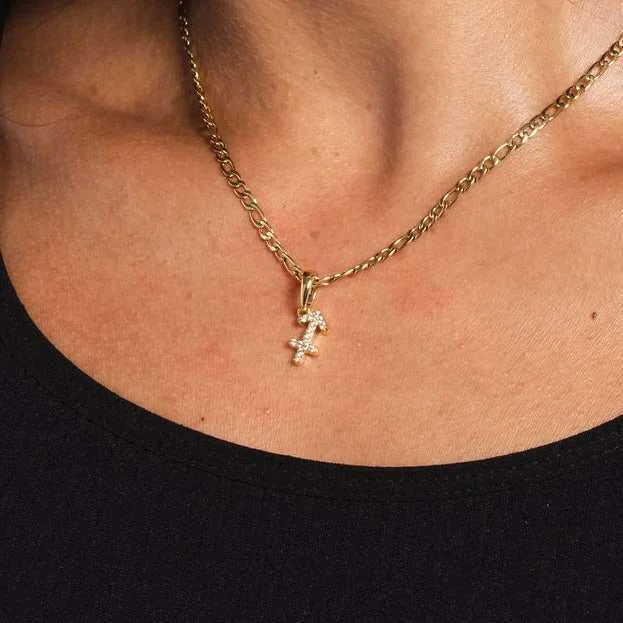 Shop Classic Women's Necklaces & Pendants with a Modern Twist-Sagittarius Pave Pendant Shop Classic Women's Necklaces & Pendants with a Modern Twist-Sagittarius Pave Pendant