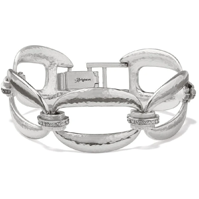 Women's Silver Bangle Bracelets-Meridian Lumens Bracelet