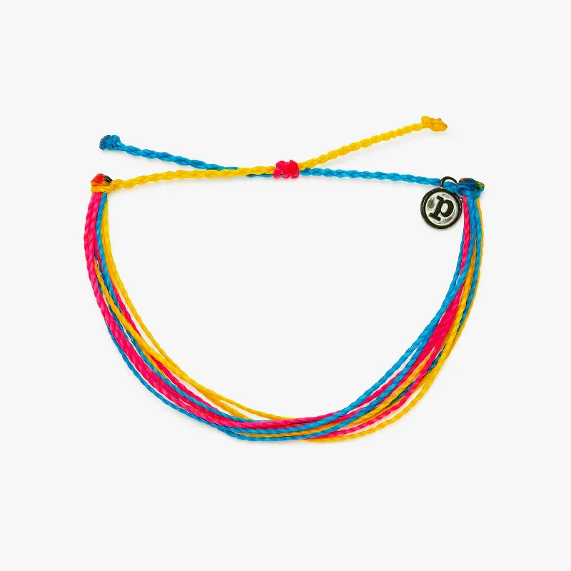 Men's Bracelets with Religious Charms-Pansexual Bracelet
