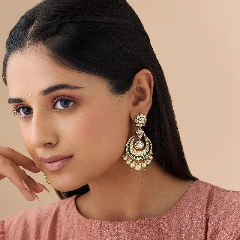 Women's Earrings – Elegant Designs for Every Personality--Kundan Earring 176780