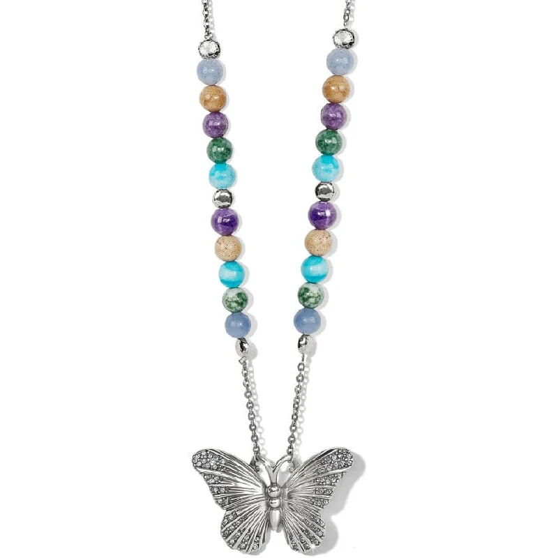 Shop Classic Women's  Necklaces & Pendants with a Modern Twist-Solstice Hues Butterfly Necklace