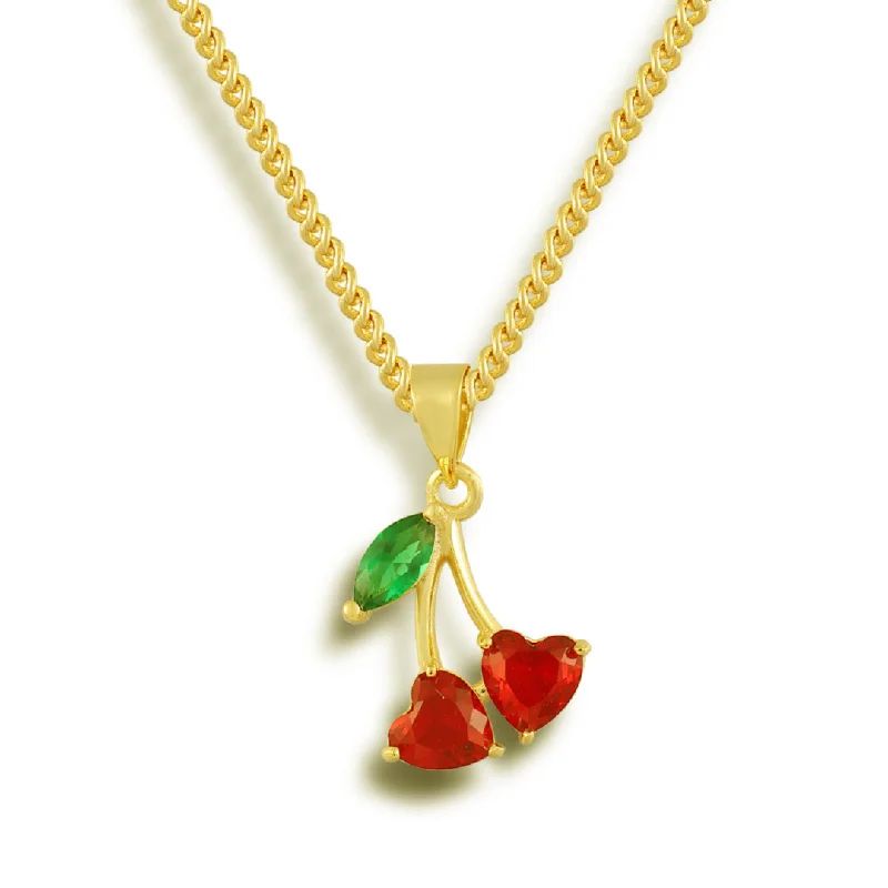 Shop Classic Women's  Necklaces & Pendants with a Modern Twist-Cherry Girl Necklace