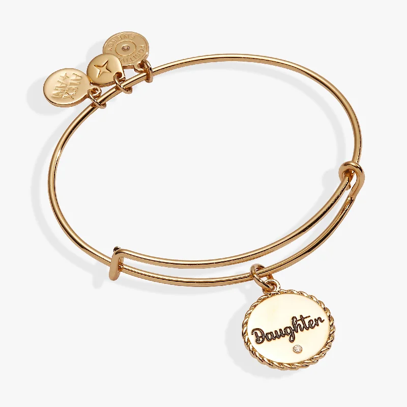 Set of Simple Wedding Bangles for Women-Daughter Charm Bangle