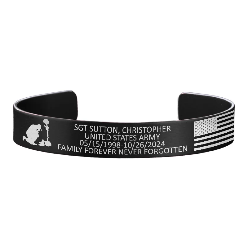 Personalized Beaded Bracelets for Men-SGT Christopher Sutton Memorial Band – Hosted by the Sutton Family Personalized Beaded Bracelets for Men-SGT Christopher Sutton Memorial Band – Hosted by the Sutton Family