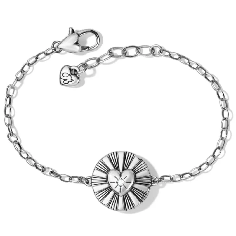 Elegant Wedding Bangles for Women-Celeste Heart Bracelet