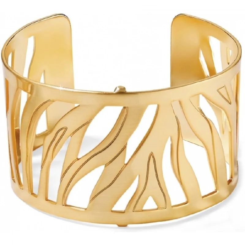 Bangles for Women with Floral Patterns-Christo Johannesburg Wide Cuff Bracelet