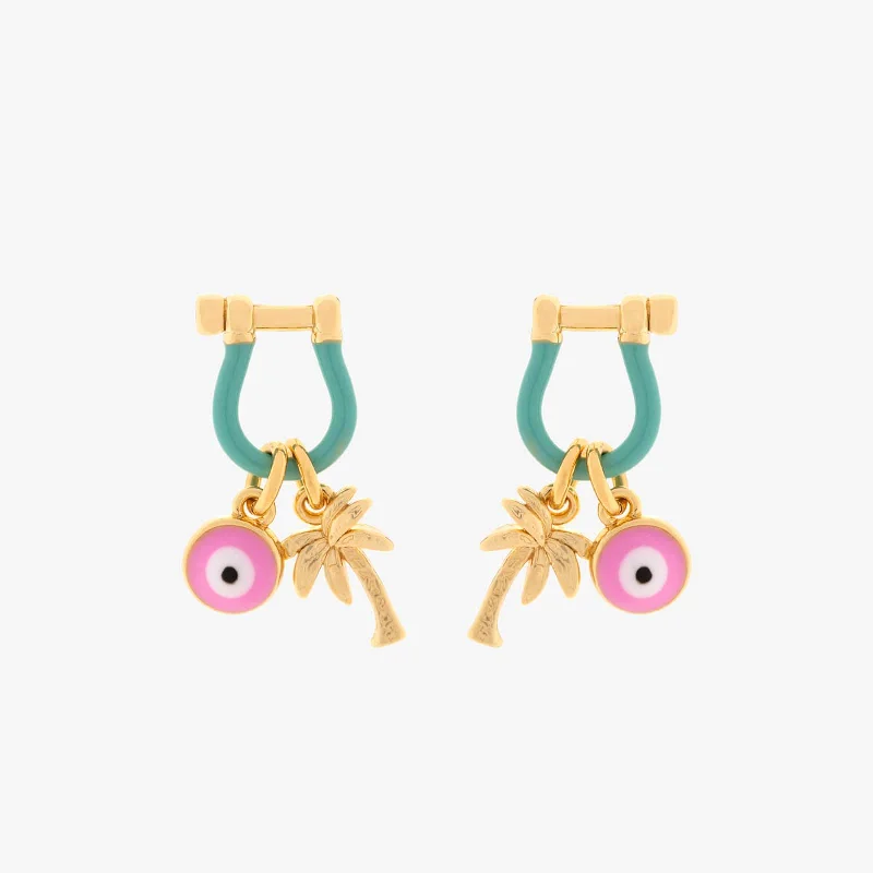 Women's Earrings – Elegant Designs for Every Personality--Bonne Chance Charm Earrings