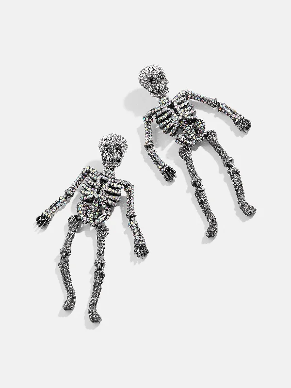 Women's Earrings – Elegant Designs for Every Personality--Bone-A-Fide Hottie Earrings - Clear