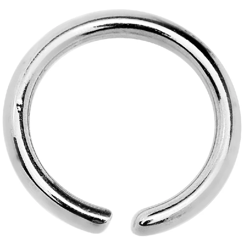 Fashionable Nose Rings with Luxurious Appeal -18 Gauge 1/4 Annealed Stainless Steel Seamless Circular Ring Fashionable Nose Rings with Luxurious Appeal -18 Gauge 1/4 Annealed Stainless Steel Seamless Circular Ring