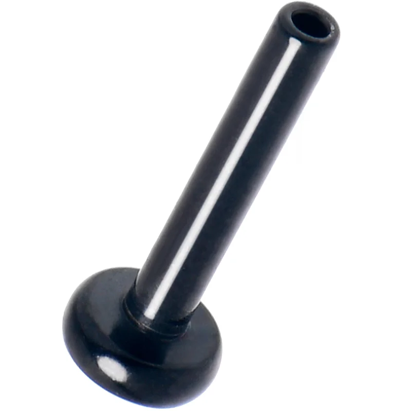 Stunning Lip Rings with Dazzling Stones18 Gauge 1/4 Black ASTM F-136 Implant Grade Titanium Threadless Post Only Labret Stunning Lip Rings with Dazzling Stones18 Gauge 1/4 Black ASTM F-136 Implant Grade Titanium Threadless Post Only Labret