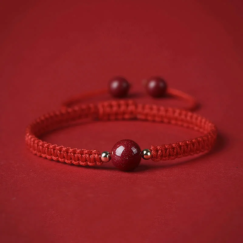 Designer Wedding Bangles for Women-Buddha Stones Lucky Cinnabar Bead Blessing Red String Bracelet Designer Wedding Bangles for Women-Buddha Stones Lucky Cinnabar Bead Blessing Red String Bracelet