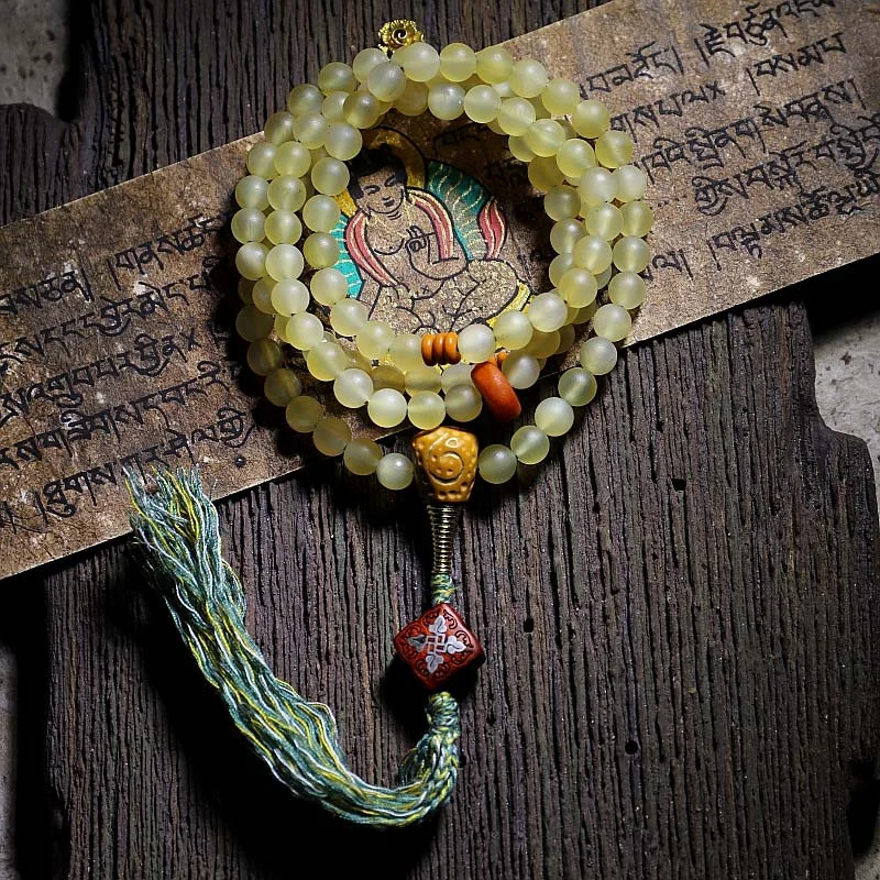 Fashionable Cuff Bracelets for Men-Buddha Stones 108 Mala Beads Tibet Sheep Horn Amber Luck Bracelet Fashionable Cuff Bracelets for Men-Buddha Stones 108 Mala Beads Tibet Sheep Horn Amber Luck Bracelet