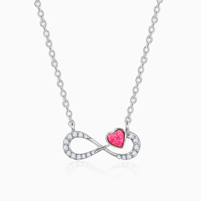 Shop Classic Women's Necklaces & Pendants with a Modern Twist-Silver Infinite Dreams Necklace Shop Classic Women's Necklaces & Pendants with a Modern Twist-Silver Infinite Dreams Necklace