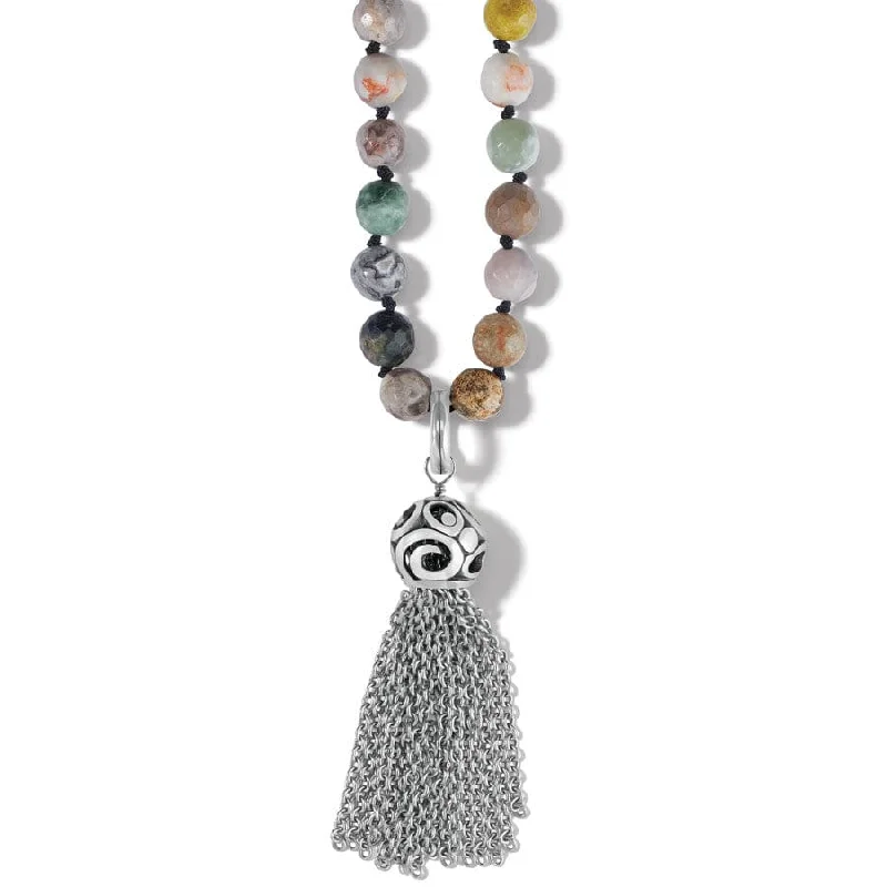 Shop Classic Women's Necklaces & Pendants with a Modern Twist-Contempo Desert Sky Tassel Necklace Shop Classic Women's Necklaces & Pendants with a Modern Twist-Contempo Desert Sky Tassel Necklace