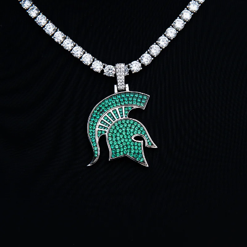 Shop Classic Women's Necklaces & Pendants with a Modern Twist-Michigan State University Official NCAA Logo Pendant Shop Classic Women's Necklaces & Pendants with a Modern Twist-Michigan State University Official NCAA Logo Pendant