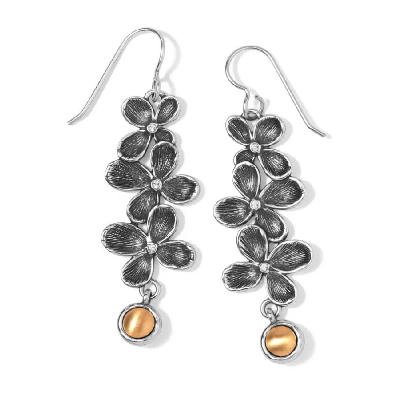 Women's Earrings – Elegant Designs for Every Personality--Everbloom Trio French Wire Earrings