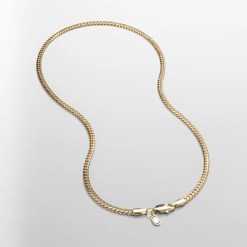 Exclusive Men's Necklaces & Pendants for the Modern Gentleman-Miami Cuban (Gold) 4mm Exclusive Men's Necklaces & Pendants for the Modern Gentleman-Miami Cuban (Gold) 4mm