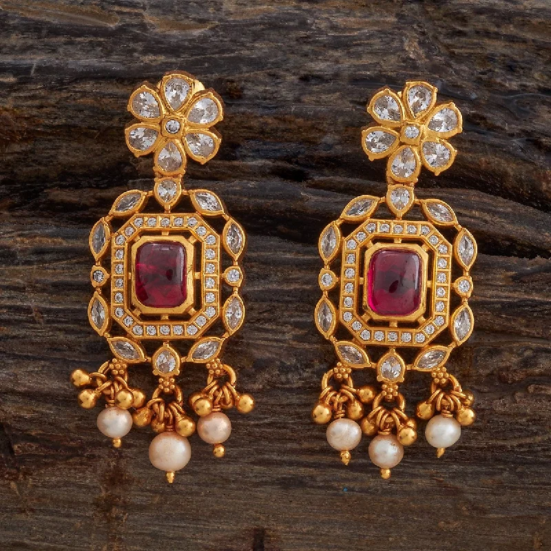 Women's Earrings – Elegant Designs for Every Personality--Silver Temple Earring 174345