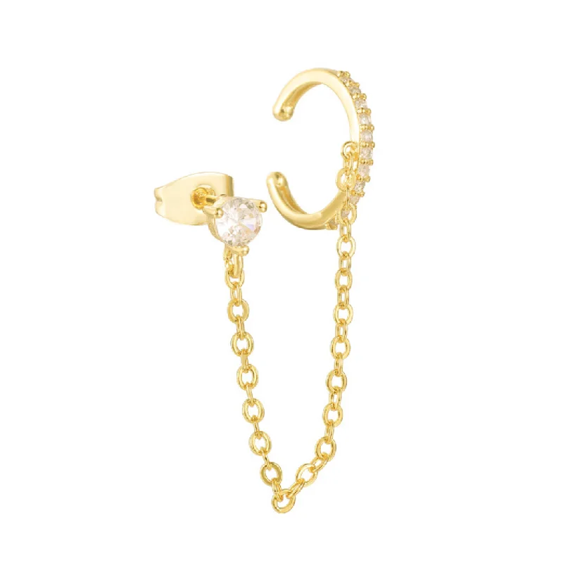 Women's Earrings – Elegant Designs for Every Personality--Hooked On You Earring/Earcuff