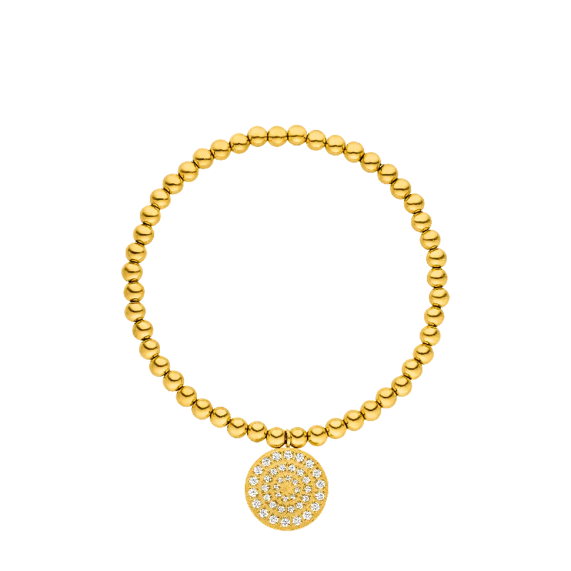 Bangle Sets for Women with Multiple Colors-Shining Coin Armband