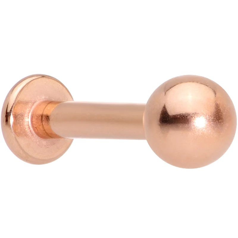 Comfortable Lip Rings for Sensitive Skin14 Gauge 5/16 Rose Gold Tone Simple Labret Monroe Tragus Comfortable Lip Rings for Sensitive Skin14 Gauge 5/16 Rose Gold Tone Simple Labret Monroe Tragus
