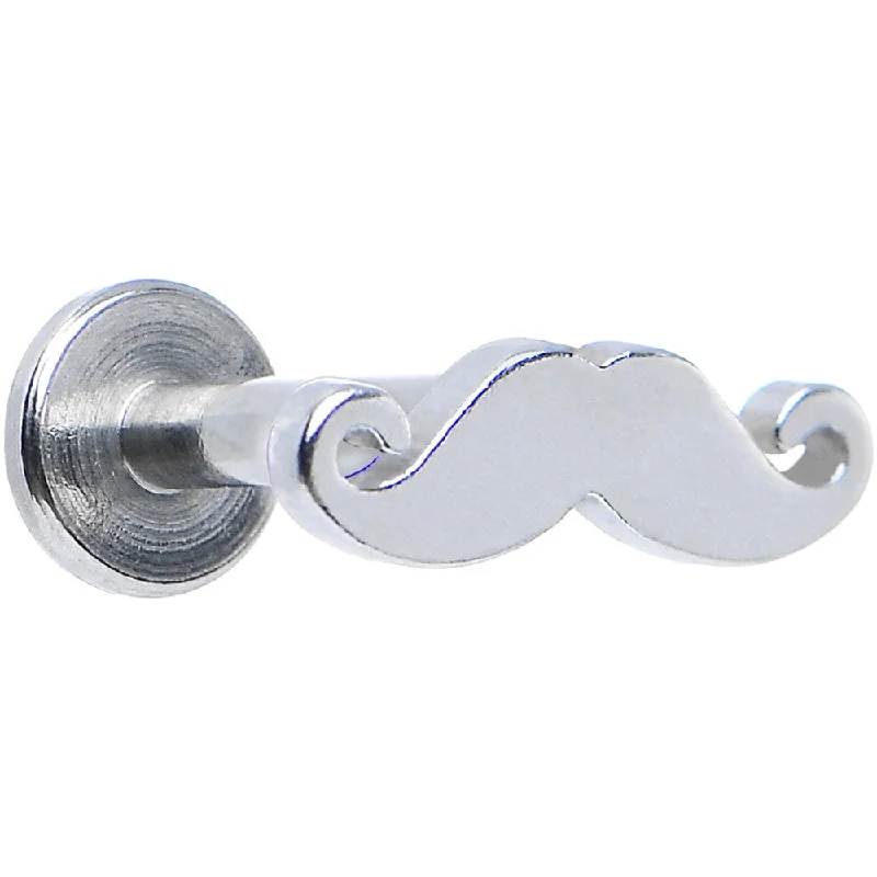 Custom Lip Rings for Personalized Fashion16 Gauge 5/16 Steel Handlebar Mustache Labret Monroe Tragus