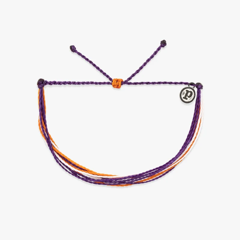 Stylish Engraved Bangles for Women-Orange, Purple & White Bracelet