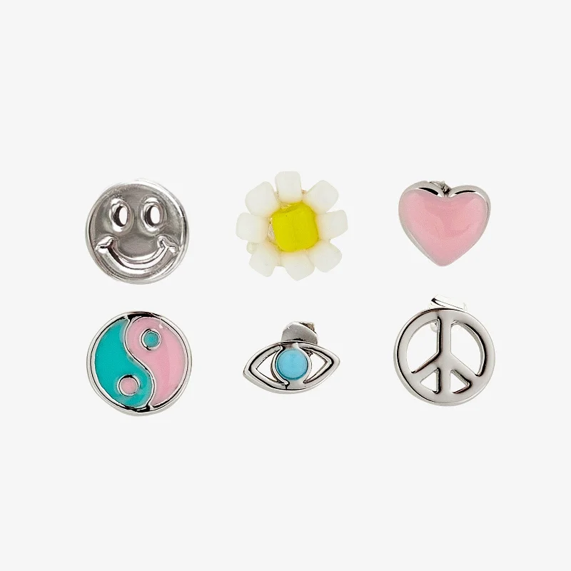 Women's Earrings – Elegant Designs for Every Personality--Kaleidoscope Stud Earring Pack Women's Earrings – Elegant Designs for Every Personality--Kaleidoscope Stud Earring Pack
