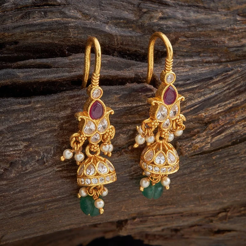 Women's Earrings – Elegant Designs for Every Personality--Silver Temple Earring 161864 Women's Earrings – Elegant Designs for Every Personality--Silver Temple Earring 161864