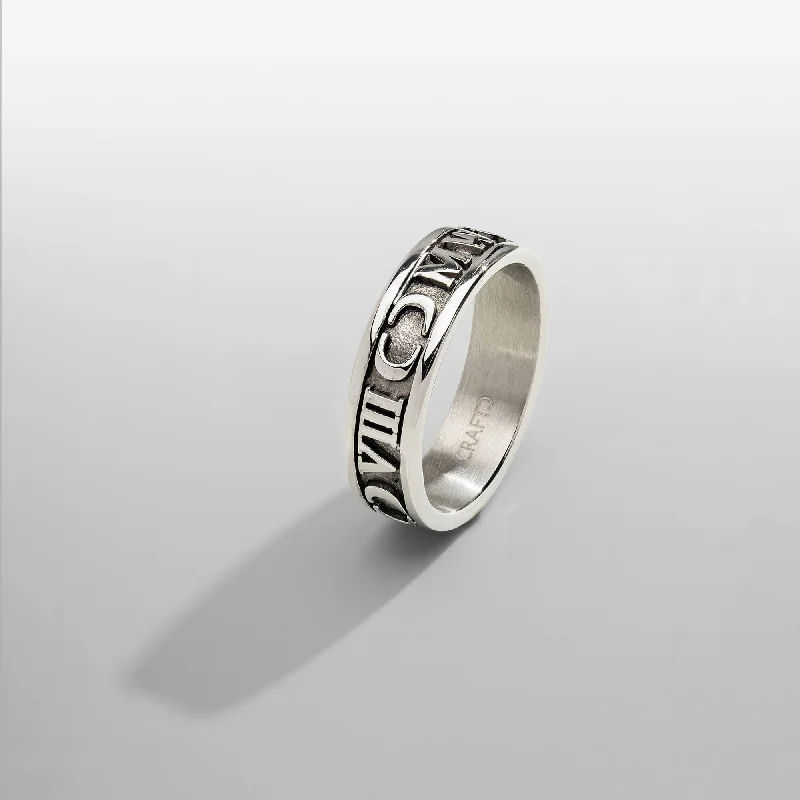 Top Men's Rings – Crafted for Every Style  Inception Ring (Silver)