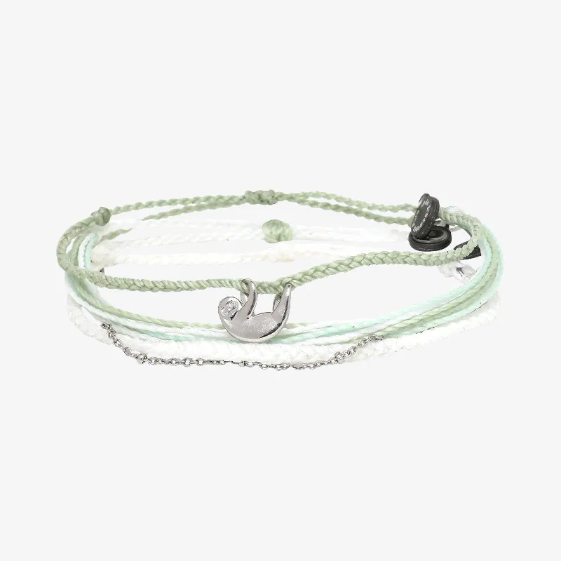 Personalized Wedding Bangles for Women-Save the Sloths Pack