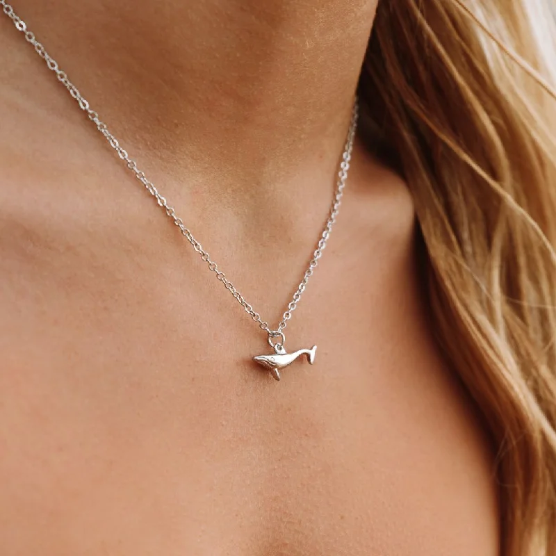 Shop Classic Women's  Necklaces & Pendants with a Modern Twist-Whale Necklace