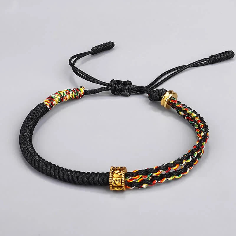 Handcrafted Charm Bracelets for Men-Buddha Stones Om Mani Padme Hum Protection Luck String Bracelet Handcrafted Charm Bracelets for Men-Buddha Stones Om Mani Padme Hum Protection Luck String Bracelet