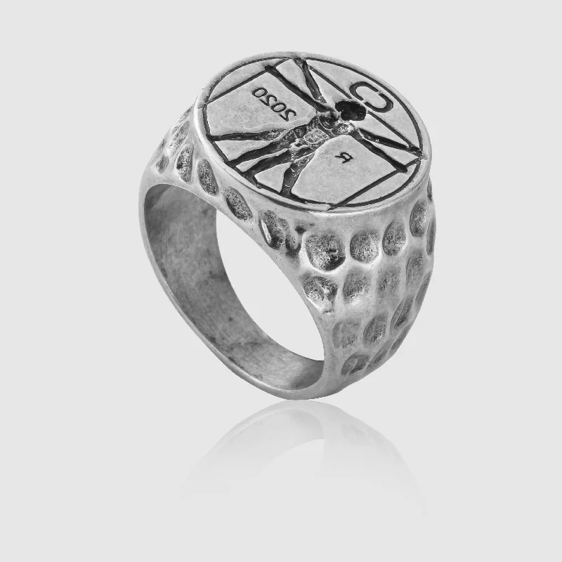 Top Men's Rings – Crafted for Every Style  Vitruvian Ring (Silver)