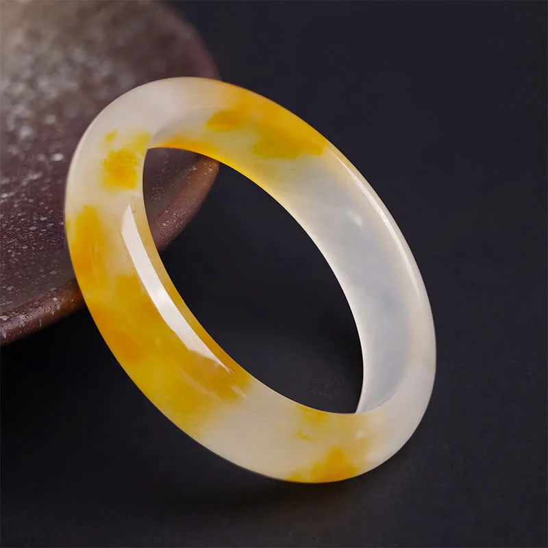 Adjustable Braided Bangles for Women-Buddha Stones Yellow Chalcedony Harmony Positivity Bracelet Bangle Adjustable Braided Bangles for Women-Buddha Stones Yellow Chalcedony Harmony Positivity Bracelet Bangle