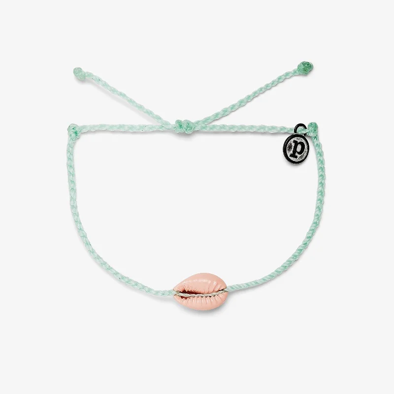 Cuff Style Bangles for Women-Candy Cowrie Charm