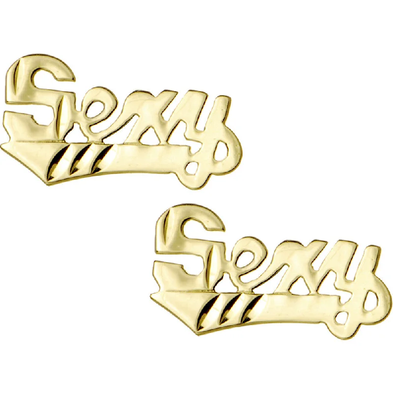 Women's Earrings – Elegant Designs for Every Personality--14kt Yellow Gold Sexy Stud Earrings Women's Earrings – Elegant Designs for Every Personality--14kt Yellow Gold Sexy Stud Earrings