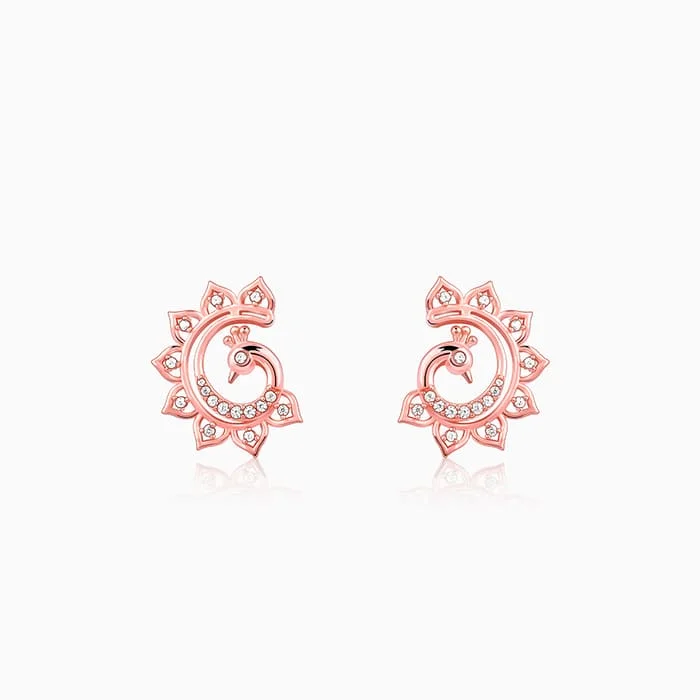 Women's Earrings – Elegant Designs for Every Personality--Rose Gold Morni Earrings