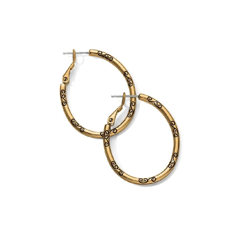 Women's Earrings – Elegant Designs for Every Personality--Oval Hoop Charm Earrings
