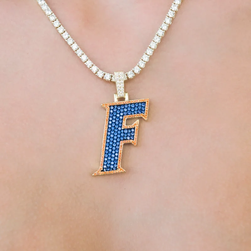 Shop Classic Women's Necklaces & Pendants with a Modern Twist-Florida Gators Official NCAA Logo Pendant Shop Classic Women's Necklaces & Pendants with a Modern Twist-Florida Gators Official NCAA Logo Pendant