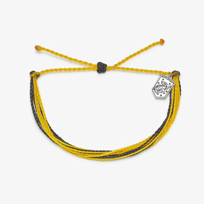 Stylish Men’s Metal Bracelets-Original Hufflepuff™ Charm Bracelet