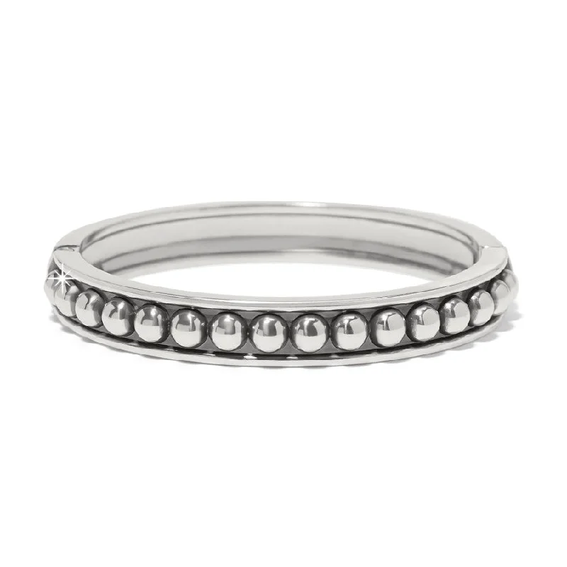 Bridesmaid Bangles for Women-Pretty Tough Stud Hinged Bangle