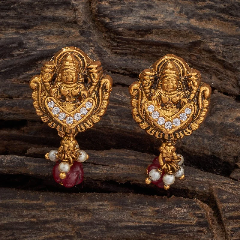 Women's Earrings – Elegant Designs for Every Personality--Silver Temple Earring 173439